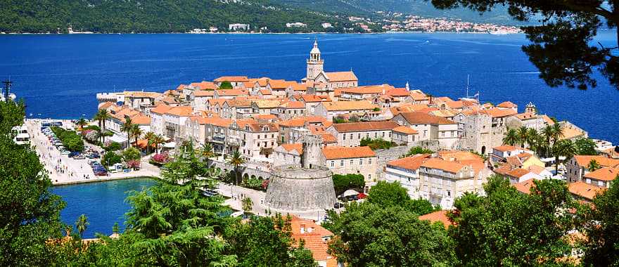 Korcula Island in Croatia