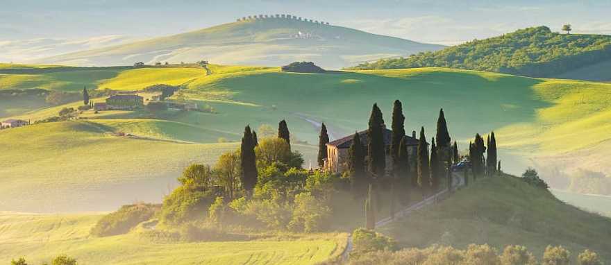 Beautiful landscape in Tuscany, Italy