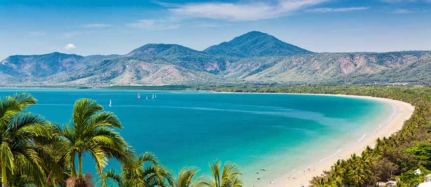 Four Mile Beach in Port Douglas, Queensland, Australia