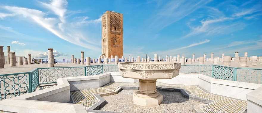 Hassan II mosque in Casablanca, Morocco