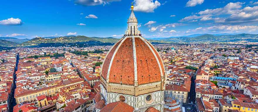 Tale of Two Empires: Italy & Greece Historical Tour Architecture of landmark Duomo in Florence, Italy