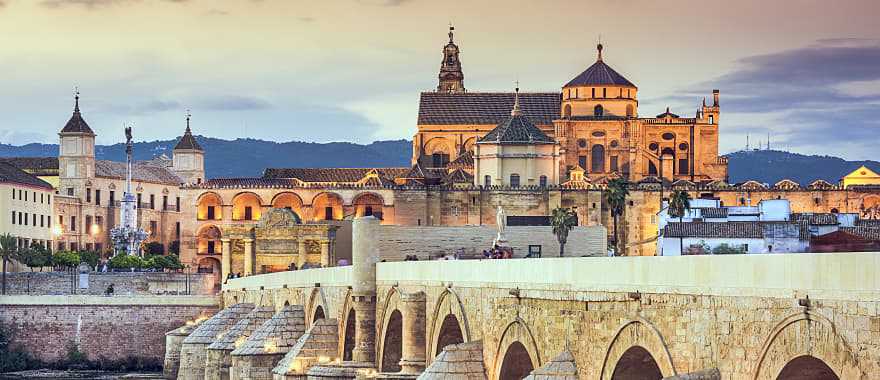 Cordoba, view of the Roman bridge, Spain