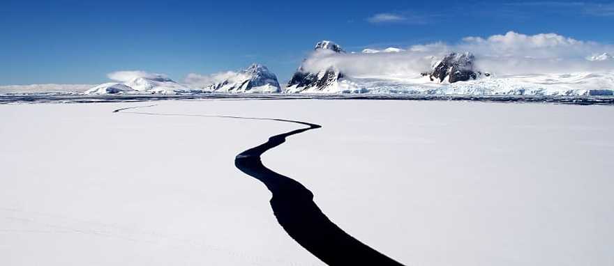 The Lemaire channel in Antarctica The Lemaire channel in Antarctica