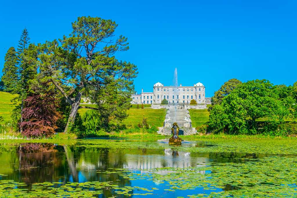 Powerscourt House & Gardens in County Wicklow, Ireland