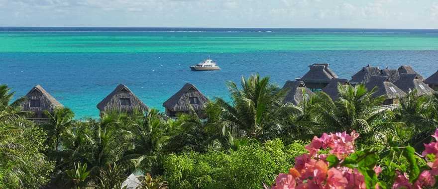 Bora Bora island in the French Polynesia