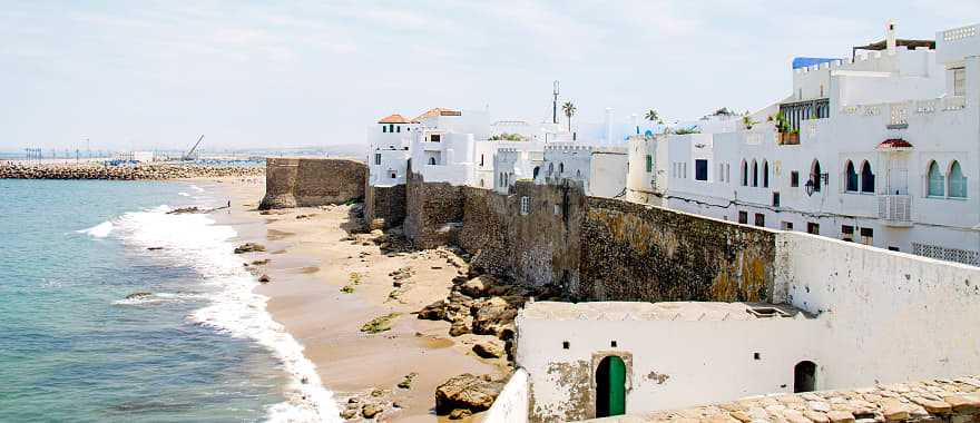  White berber houses in Asilah, Morocco