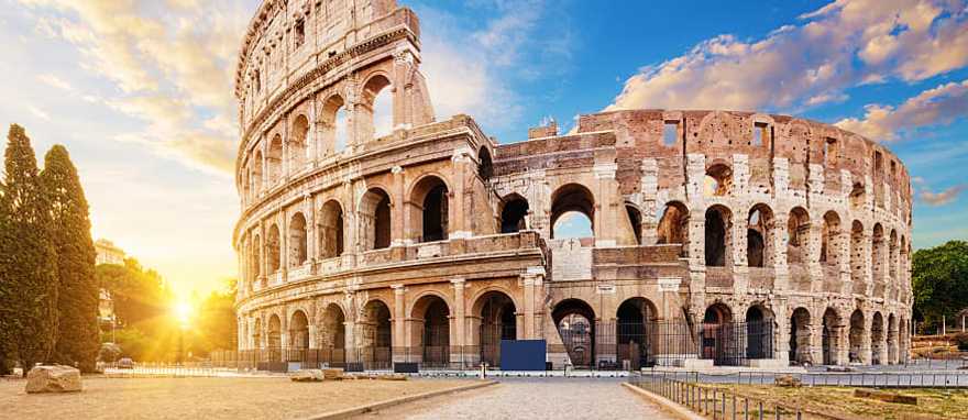 The Colosseum in Rome, Italy