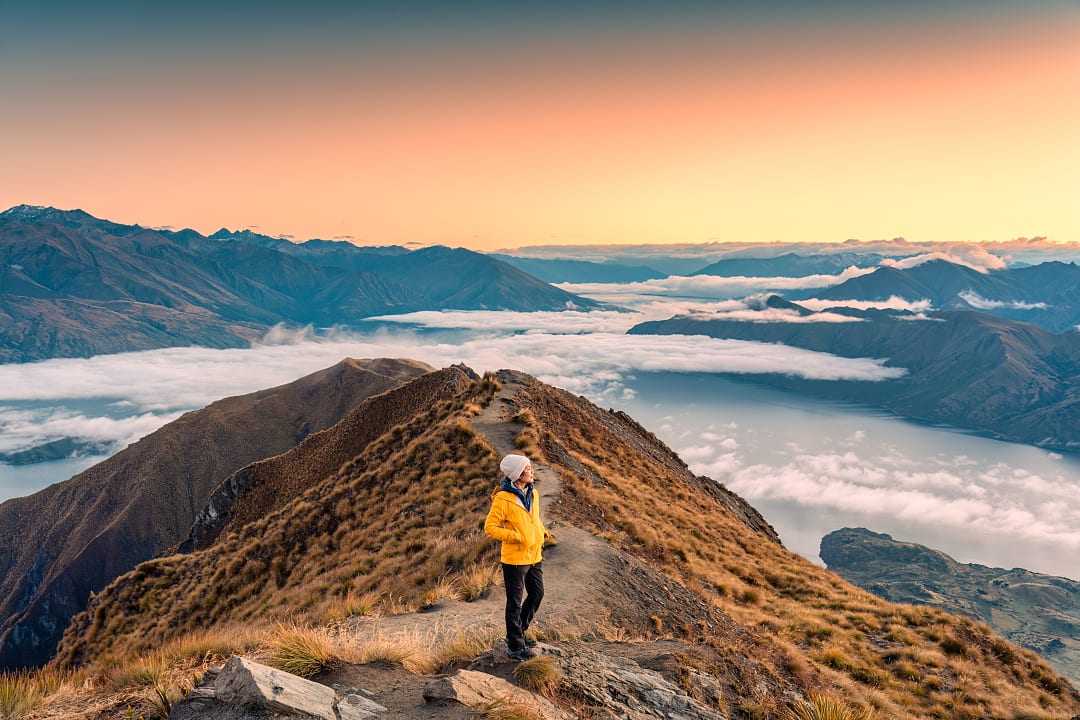 Mountain in the Wana region, New Zealand