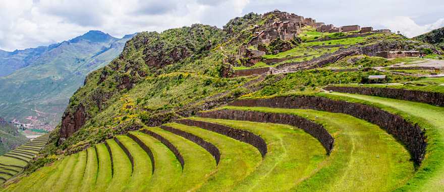 Archaeological Park of Pisac in Cusco, Peru Archaeological Park of Pisac in Cusco, Peru