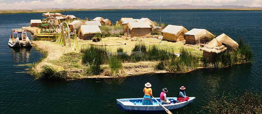 Floating Islands of Lake Titicaca, Peru