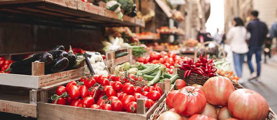 Fresh vegetable at market in Florence, Italy