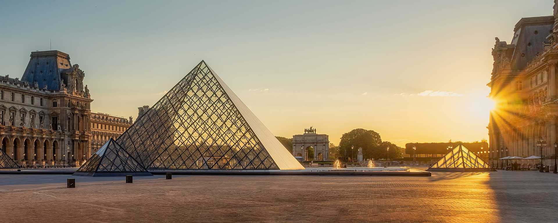 The Louvre in Paris, France