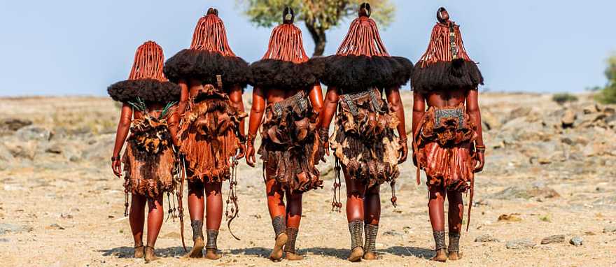 Himba tribe in Namibia