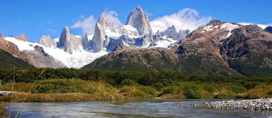 Peak of Fitz, Roy mountain, Patagonia, Argentina