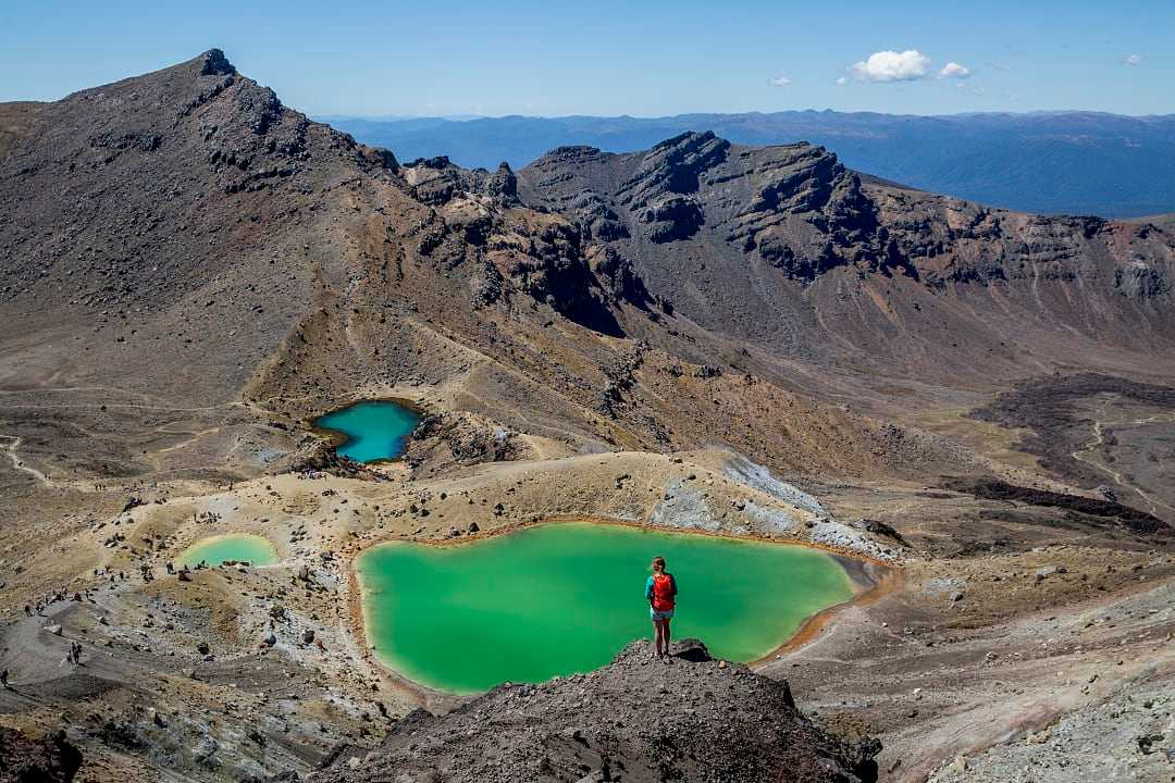 Tongariro Northern Circuit. Photo courtesy of Tourism New Zealand / Camilla Rutherford