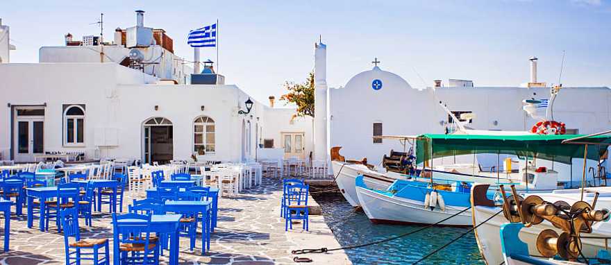 Paros, a fishing village in Greece. Paros, a fishing village in Greece.