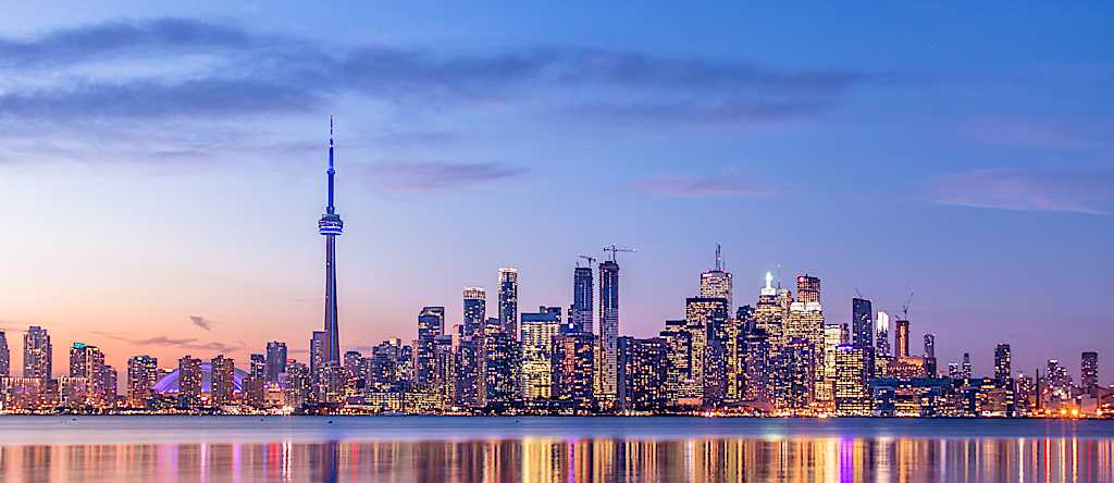 Toronto skyline, Canada. Toronto skyline, Canada.