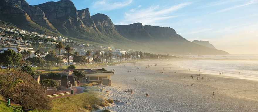 Camps bay beach in Cape Town, South Africa Camps bay beach in Cape Town, South Africa