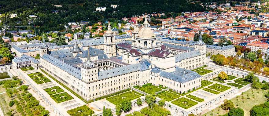 Royal Seat of San Lorenzo de El Escorial in Spain