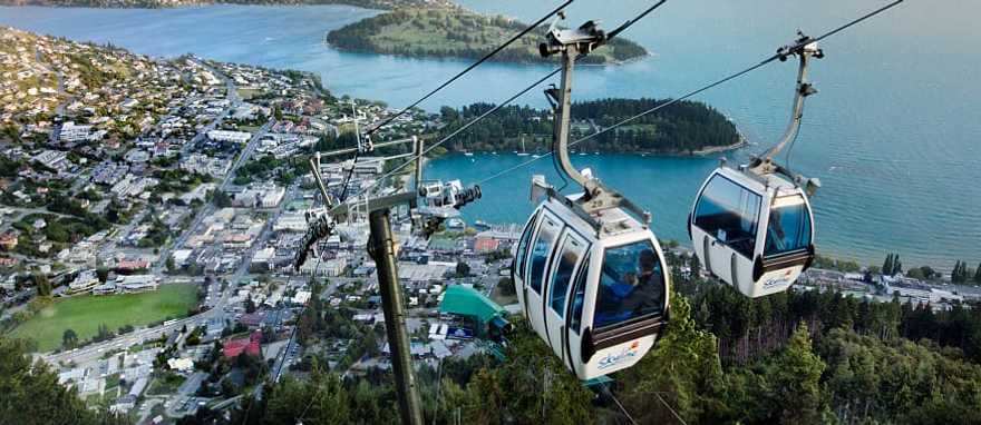 One of the incredible moments of this adventure is a ride on the horizon over Queenstown One of the incredible moments of this adventure is a ride on the horizon over Queenstown