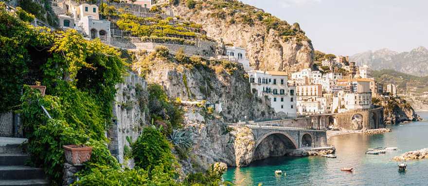Sorrento on the Amalfi Coast of Italy.