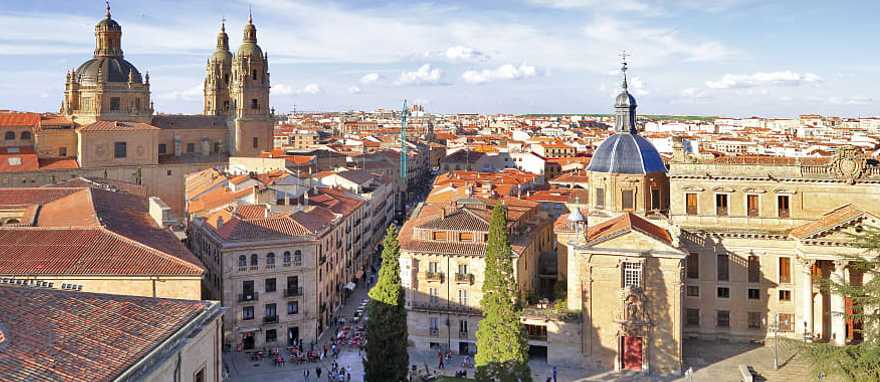 View of Salamanca in Spain