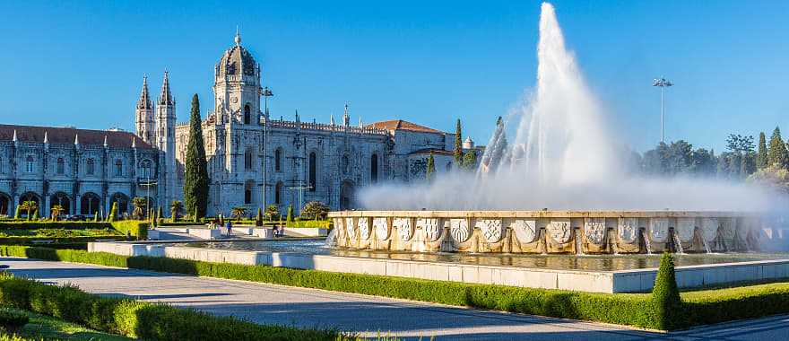 Jeronimos Monastery is one of the most beautiful places in Lisbon.