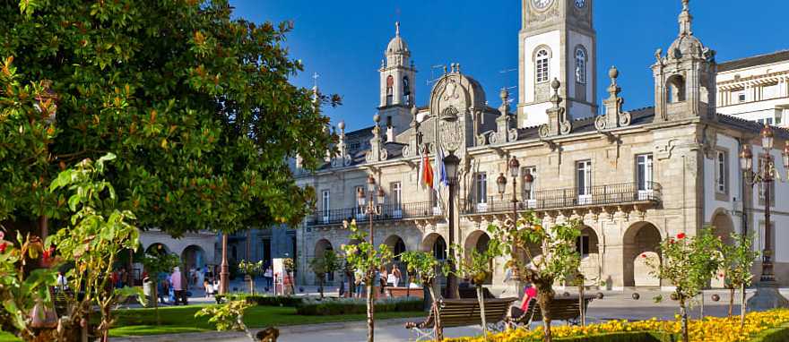 Lugo City Hall in Spain Lugo City Hall in Spain
