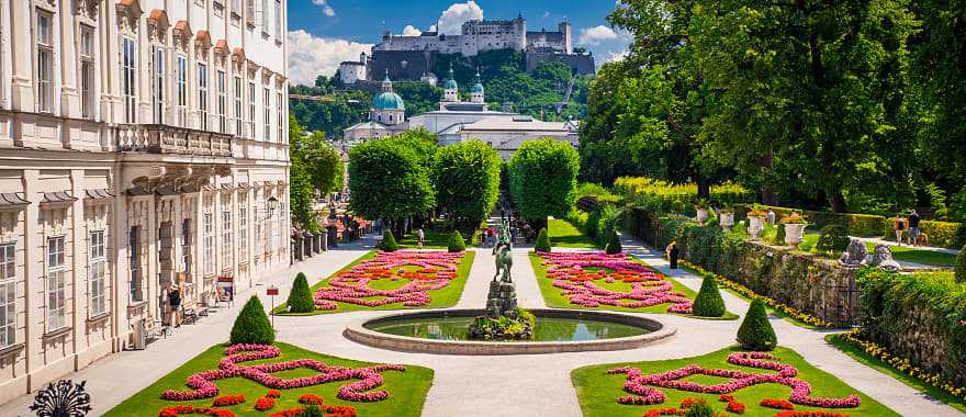 Mirabell Gardens, Salzburg, Austria