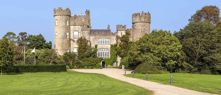 Malahide Castle, a jewel of Irish history, Dublin, Ireland