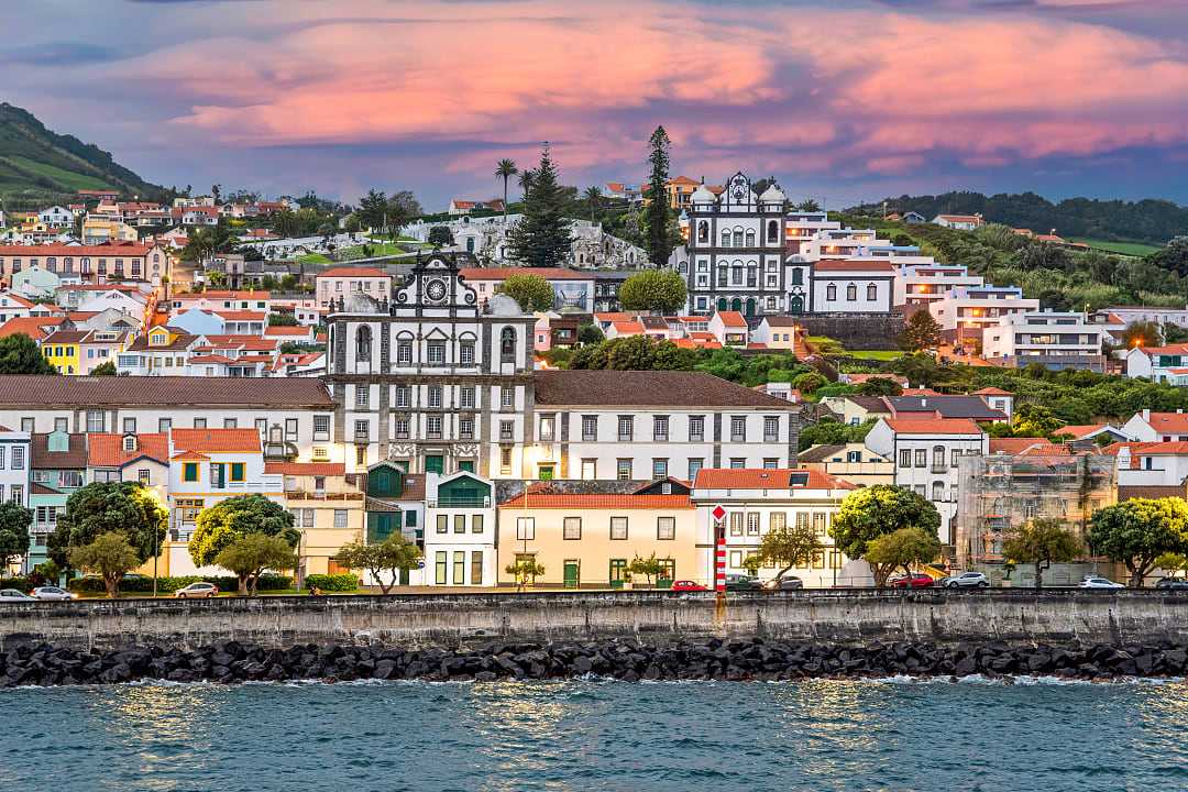 Faial Island in the Azores, Portugal