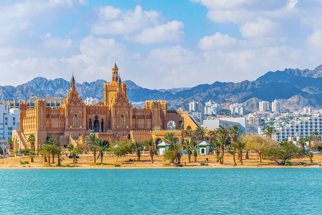 Cityscape of Eilat in Israel