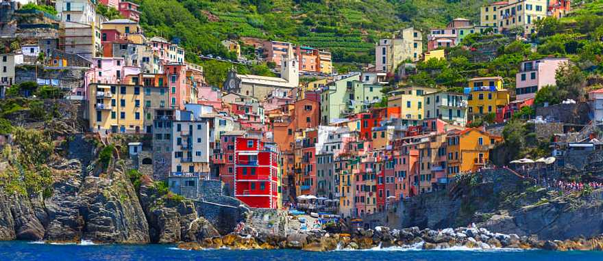 Riomaggiore in Cinque Terre, Italy