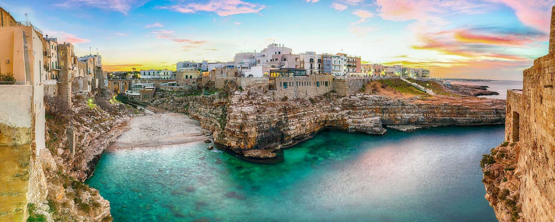 Polignano a Mare in Puglia, Southern Italy