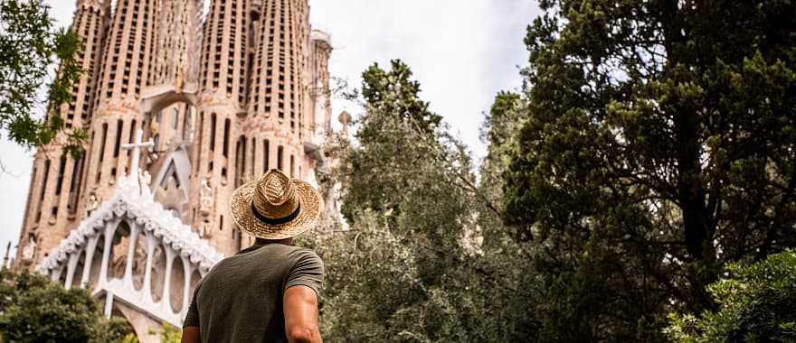 La Sagrada Familia in Barcelona, Spain