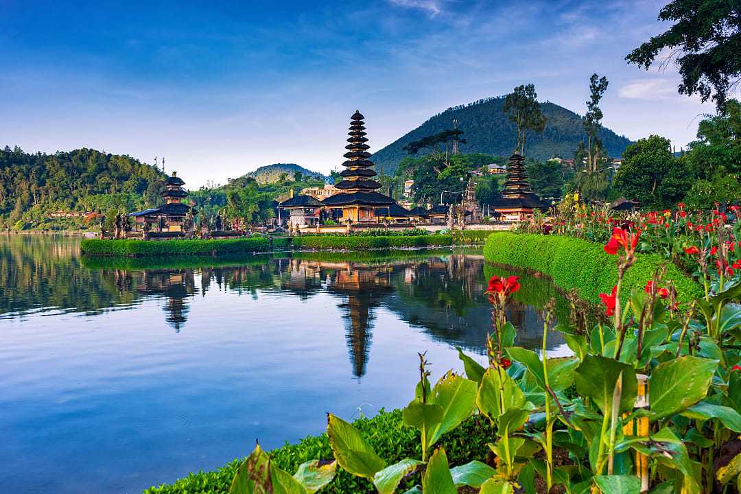 Ulun Danu Bratan temple in Bali