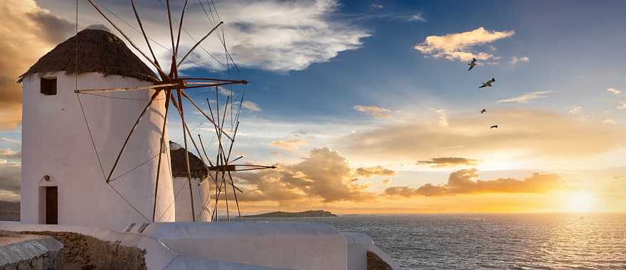 Windmills of Mykonos, Greece