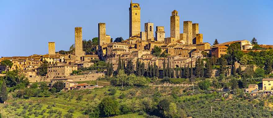 San Gimignano in Tuscany, Italy