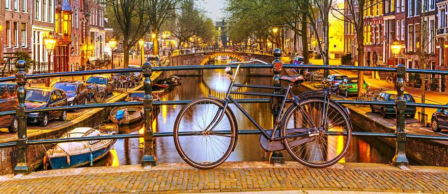 Amsterdam at sunset Amsterdam at sunset