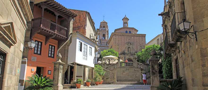 Spanish Village in Barcelona, Spain