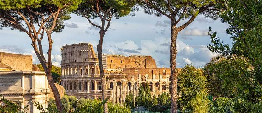 The Colosseum in Rome, Italy