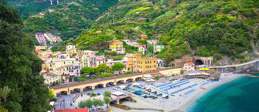 Colorful town of Cinque Terre, Liguri, Italy Colorful town of Cinque Terre, Liguri, Italy