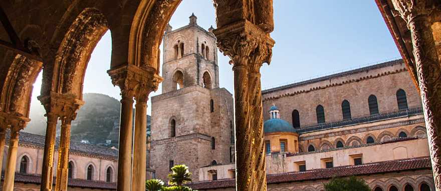 The Cathedral of Monreale is a church in the Metropolitan City of Palermo, Sicily, southern Italy. The Cathedral of Monreale is a church in the Metropolitan City of Palermo, Sicily, southern Italy.