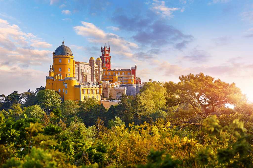 Pena Palace in Sintra, Portugal