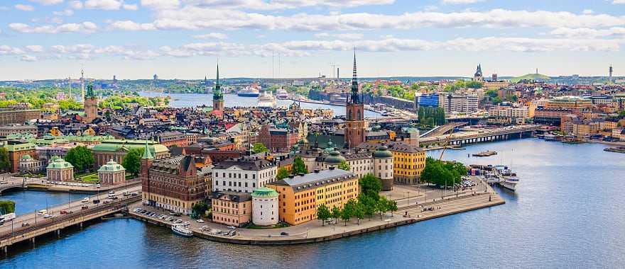 View of Gamla Stan in Stockholm, Sweden