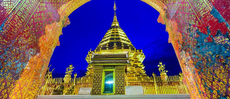 Wat Phra That Doi Suthep in Chiang Mai, Thailand