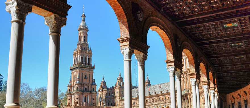 Plaza of Spain in Seville