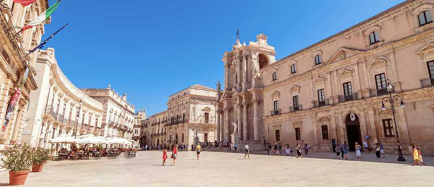 Piazza del Duomo in Ortigia, Syracuse