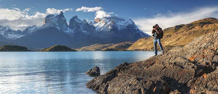 Torres del Paine National Park in Puerto Natales, Chile Torres del Paine National Park in Puerto Natales, Chile