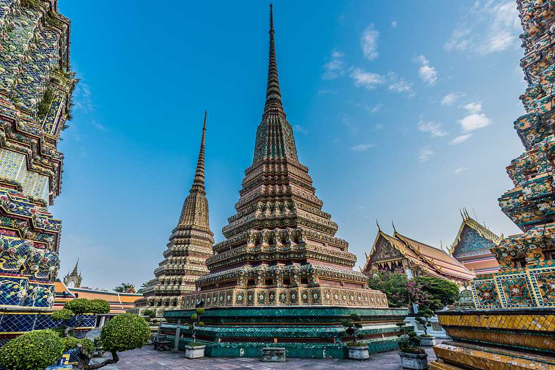 Wat Pho Temple in Bangkok, Thailand